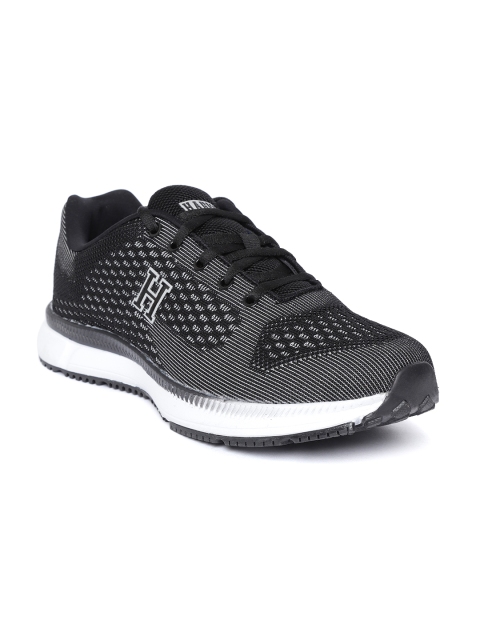 

Harvard Men Black & White Woven Design Sneakers