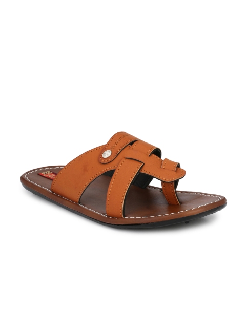 

John Karsun Men Tan Comfort Sandals