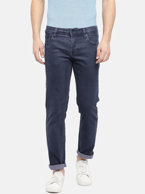 

Integriti Men Blue Slim Fit Mid-Rise Clean Look Jeans