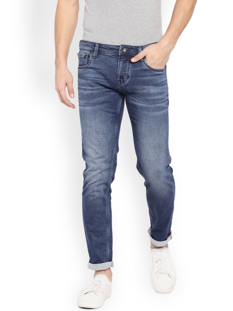 

Integriti Men Blue Skinny Fit Mid-Rise Clean Look Jeans