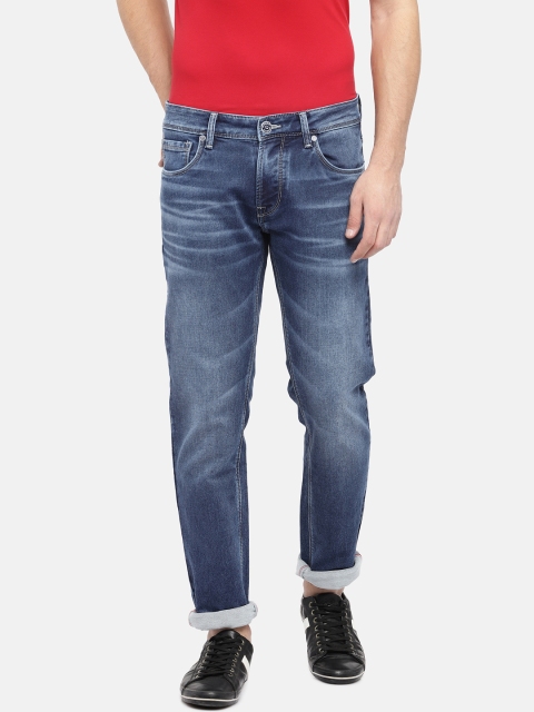 

Integriti Men Blue Slim Fit Mid-Rise Clean Look Jeans
