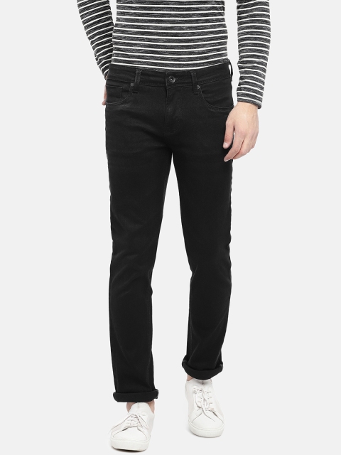 

Integriti Men Black Slim Fit Mid-Rise Clean Look Jeans
