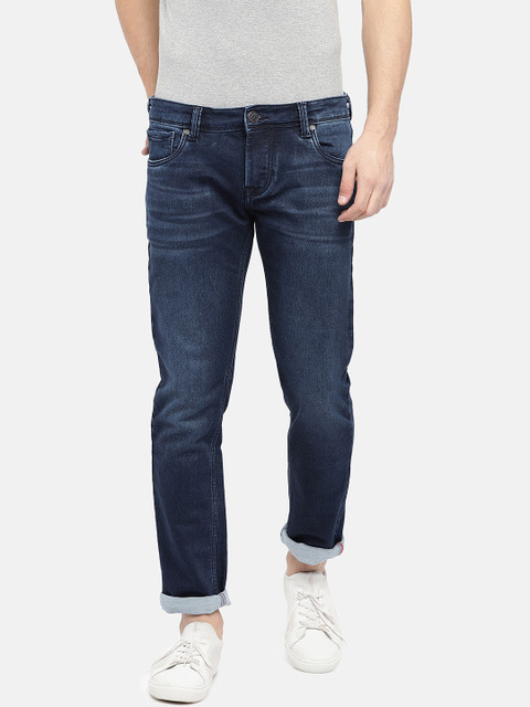 

Integriti Men Blue Slim Fit Mid-Rise Clean Look Jeans
