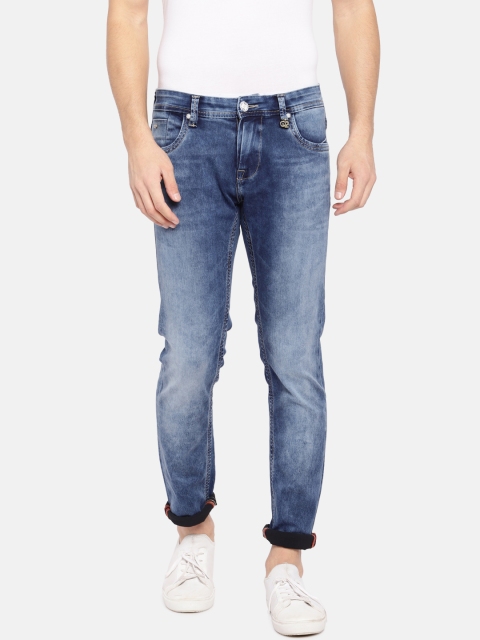 

Integriti Men Blue Slim Fit Mid-Rise Clean Look Jeans