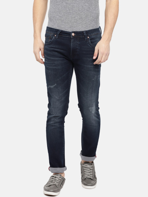 

Integriti Men Black Slim Fit Mid-Rise Clean Look Jeans