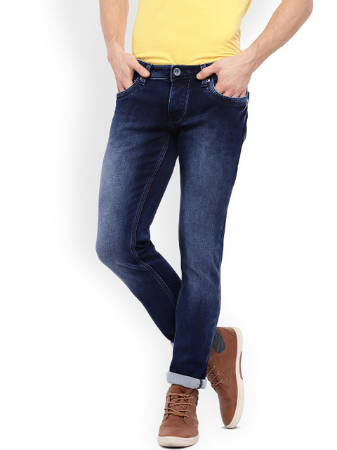 

Lawman pg3 Men Blue Slim Fit Mid-Rise Clean Look Jeans
