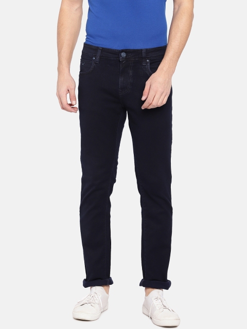 

Lawman pg3 Men Navy Blue Slim Fit Mid-Rise Clean Look Jeans