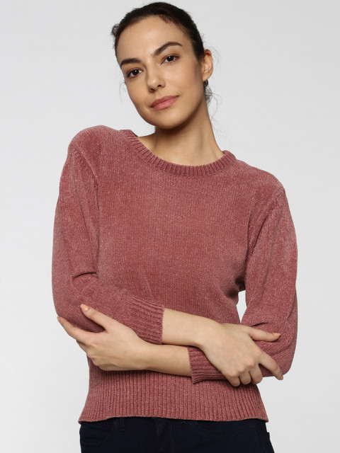 

ONLY Women Rose Solid Sweater