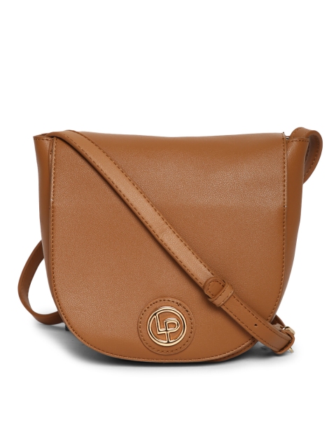 

Lino Perros Brown Solid Sling Bag