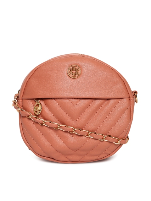 

Lino Perros Pink Quilted Sling Bag