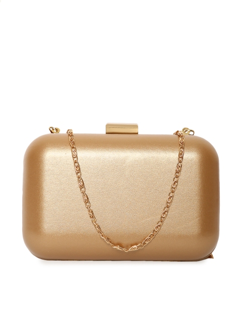 

Lisa Hayden for Lino Perros Gold-Toned Solid Box Clutch