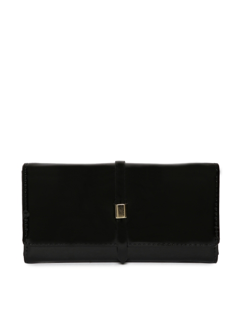 

Lisa Hayden for Lino Perros Women Black Solid Three Fold Wallet