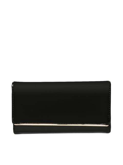 

Lisa Haydon for Lino Perros Women Black Solid Three Fold Wallet