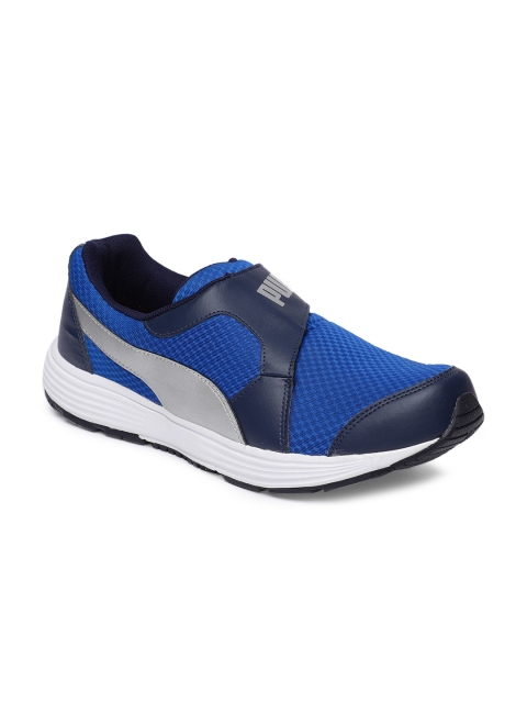 

Puma Men Blue Reef IDP Slip-On Running Shoes