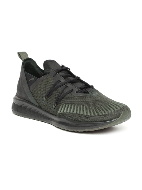 

Puma Men Olive Green IGNITE Ronin Unrest Running Shoes