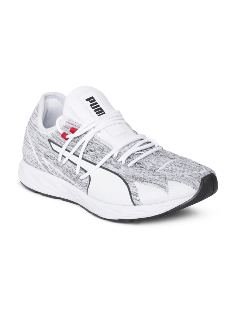 

Puma Men White SPEED RACER Running Shoes