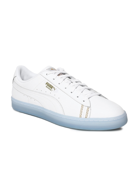 

Puma Unisex White Basket Classic one8 Sneakers