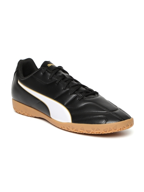 

Puma Men Black Classico C II IT Textured Football Shoes