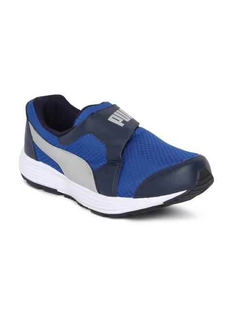 

Puma Men Blue Reef Slip-On IDP Running Shoes