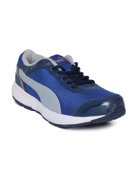 

Puma Men Blue & Grey Ceres IDP Colourblocked Running Shoes