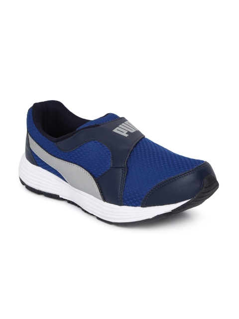 

Puma Men Blue Reef Slip-On IDP Running Shoes