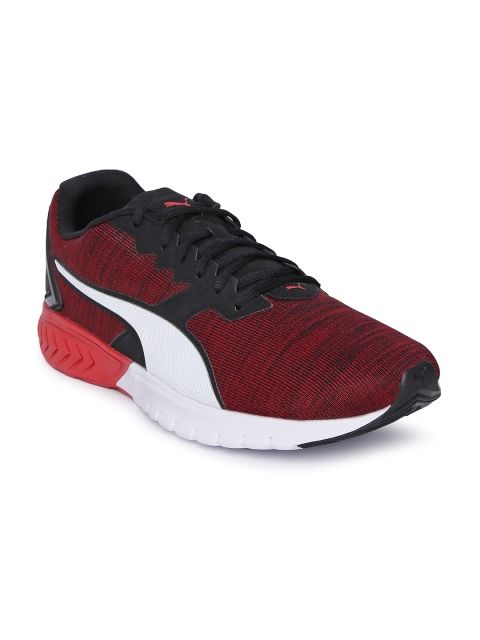 

Puma Men Maroon IGNITE Dual NM Running Shoes