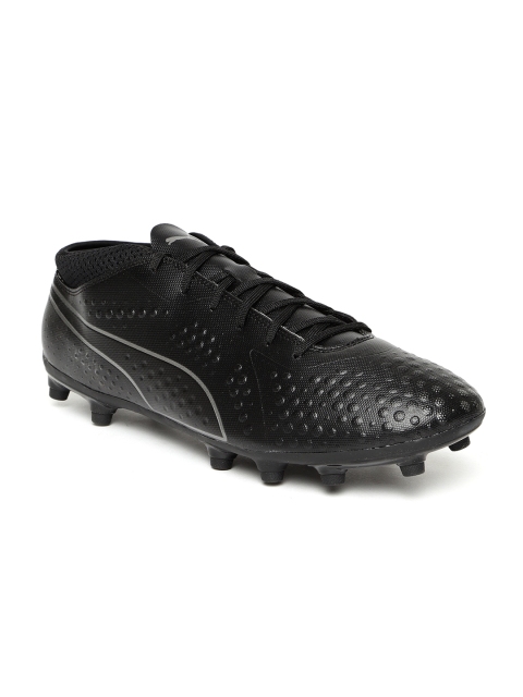 

Puma Men Black One 4 Syn FG Textured Football Shoes