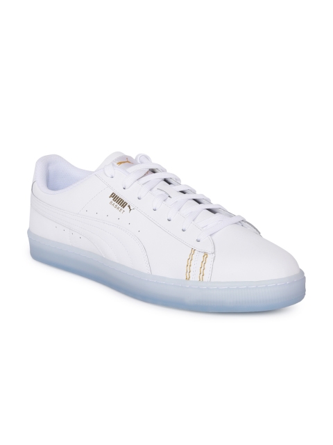 

Puma Unisex White Basket Classic one8 Sneakers