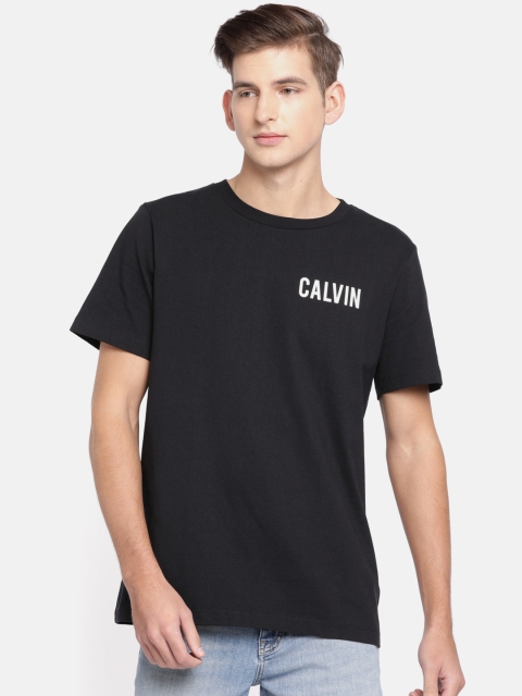 

Calvin Klein Jeans Men Black Printed Round Neck T-shirt