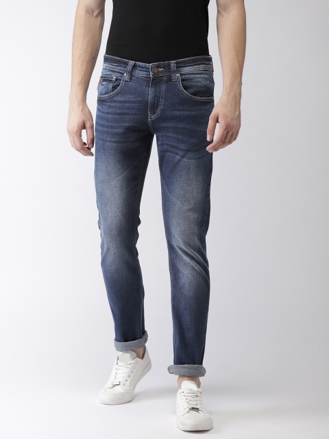 

Celio Men Blue Slim Fit Mid-Rise Clean Look Stretchable Jeans