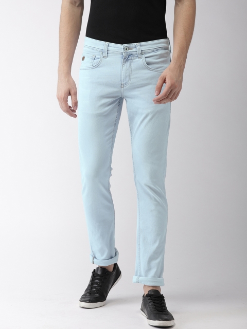 

Celio Men Blue Slim Fit Mid-Rise Clean Look Stretchable Jeans