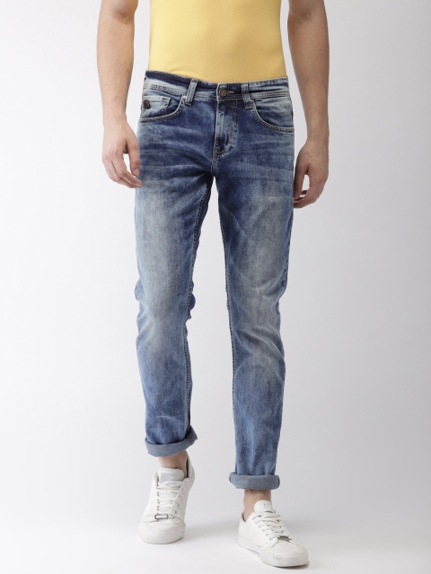 

Celio Men Blue Slim Fit Mid-Rise Clean Look Stretchable Jeans
