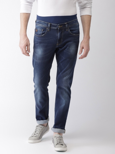 

Celio Men Blue Slim Fit Mid-Rise Clean Look Stretchable Jeans