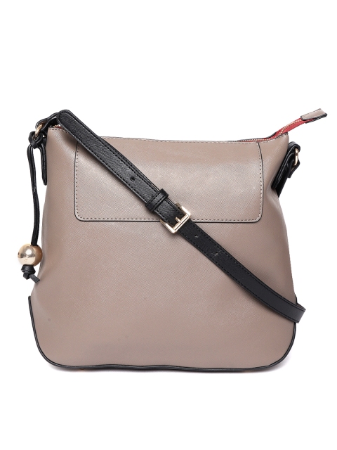 

CARPISA Taupe Solid Sling Bag