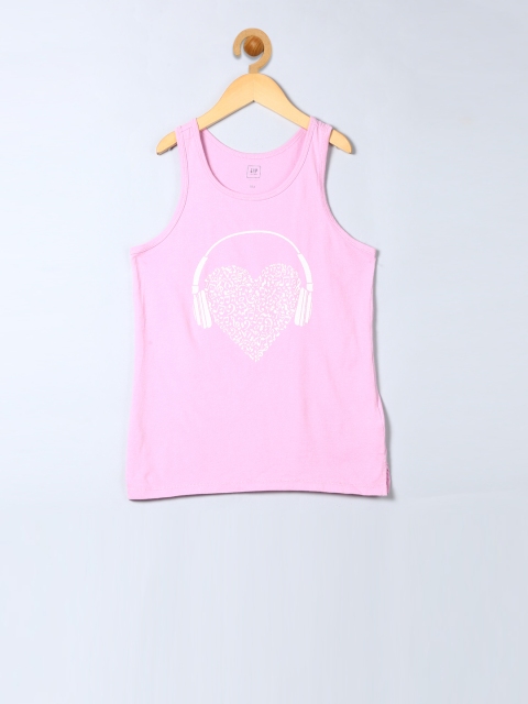 

GAP Girls Pink Graphic Tank