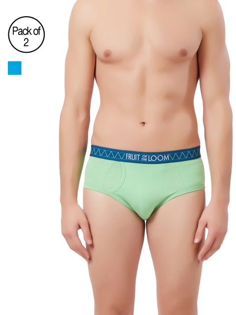 

Fruit of the Loom Men Pack of 2 Briefs MHB12-2P-C2, Blue