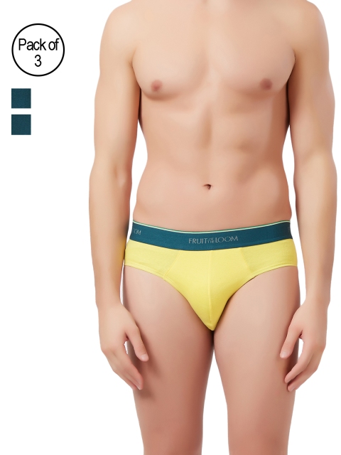 

Fruit of the Loom Men Pack of 3 Assorted Briefs MHB06-3P-C7