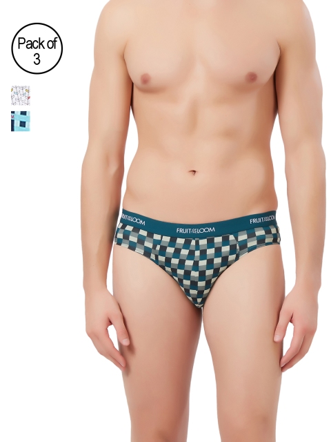 

Fruit of the Loom Men Pack of 3 Briefs MHB13-3P-C4, White