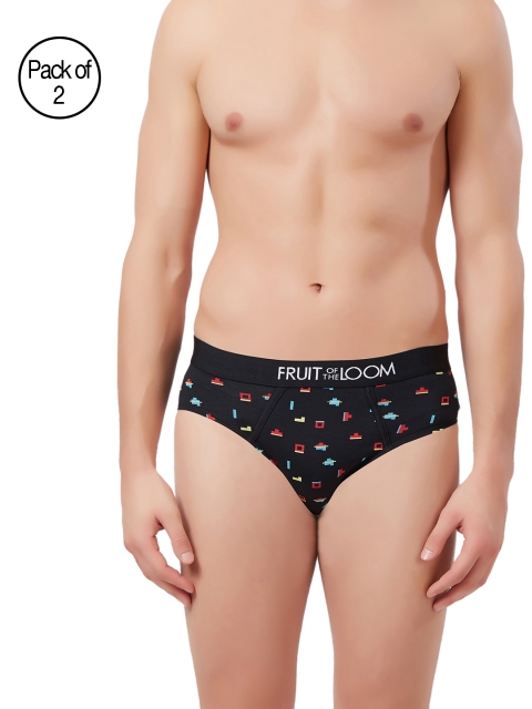 

Fruit of the Loom Men Pack of 2 Assorted Briefs MHB14-2P-C2