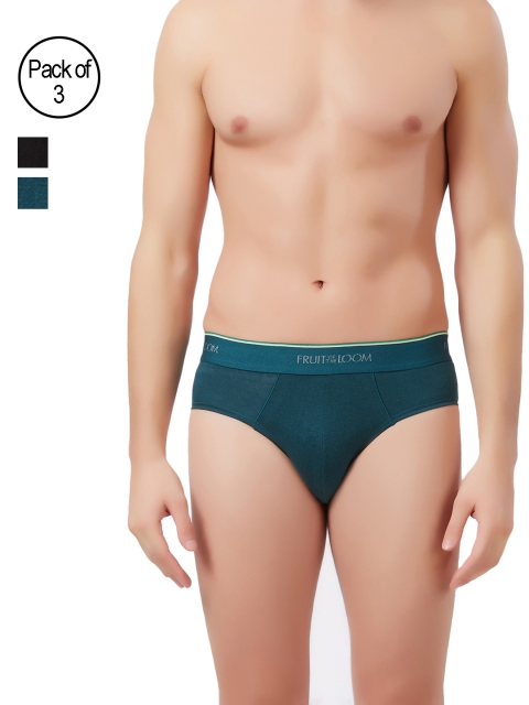 

Fruit of the Loom Men Pack of 3 Assorted Briefs MHB06-3P-C8