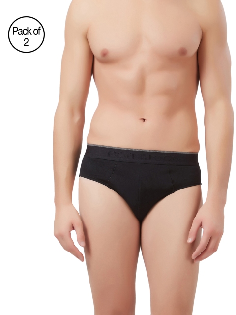 

Fruit of the Loom Men Pack of 2 Briefs MHB09-2P-C3, Black