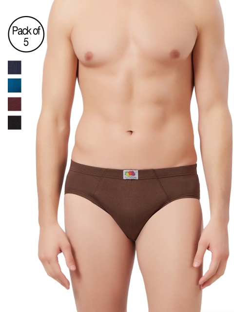 

Fruit of the Loom Men Pack of 5 Briefs MHB01-5P-C15, Multi