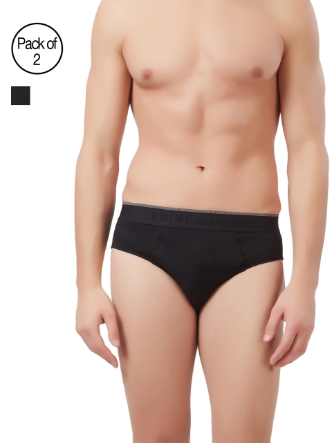 

Fruit of the Loom Men Pack of 2 Briefs MHB09-2P-C3, Black