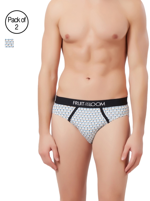 

Fruit of the Loom Men Pack of 2 Assorted Briefs MHB14-2P-C1