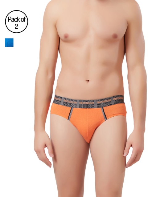 

Fruit of the Loom Men Pack of 2 Assorted Briefs MHB07-2P-C1