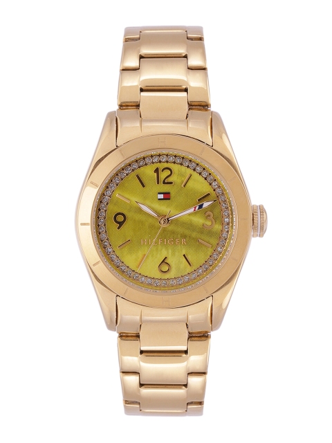 

Tommy Hilfiger Women Yellow Analogue Watch NATH1781552_BBD11