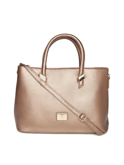 

Caprese Bronze-Toned Solid Handheld Bag