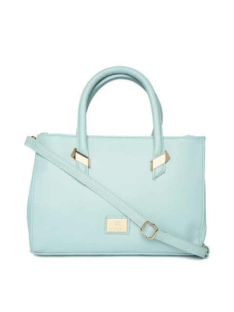 

Caprese Blue Solid Handheld Bag