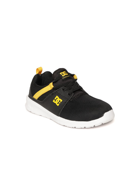 

DC Boys Black & Yellow Sneakers