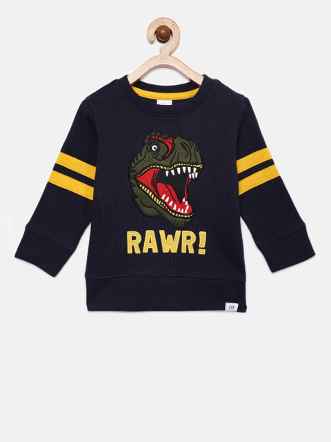 

GAP Baby Boys' Blue Long Sleeve Sweatshirt